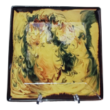Square ceramic dish