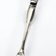 Silver-plated sugar or ice tongs — Ercuis model Pearls