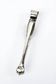 Silver-plated sugar or ice tongs — Ercuis model Pearls