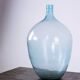 Vintage Turquoise Glass Bottle "Lady Jeanne" - France