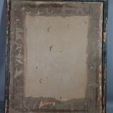 Frame Napoleon III lacquered wood black / gold 65,5x54,5 foliage 61x50 cm + SB glass