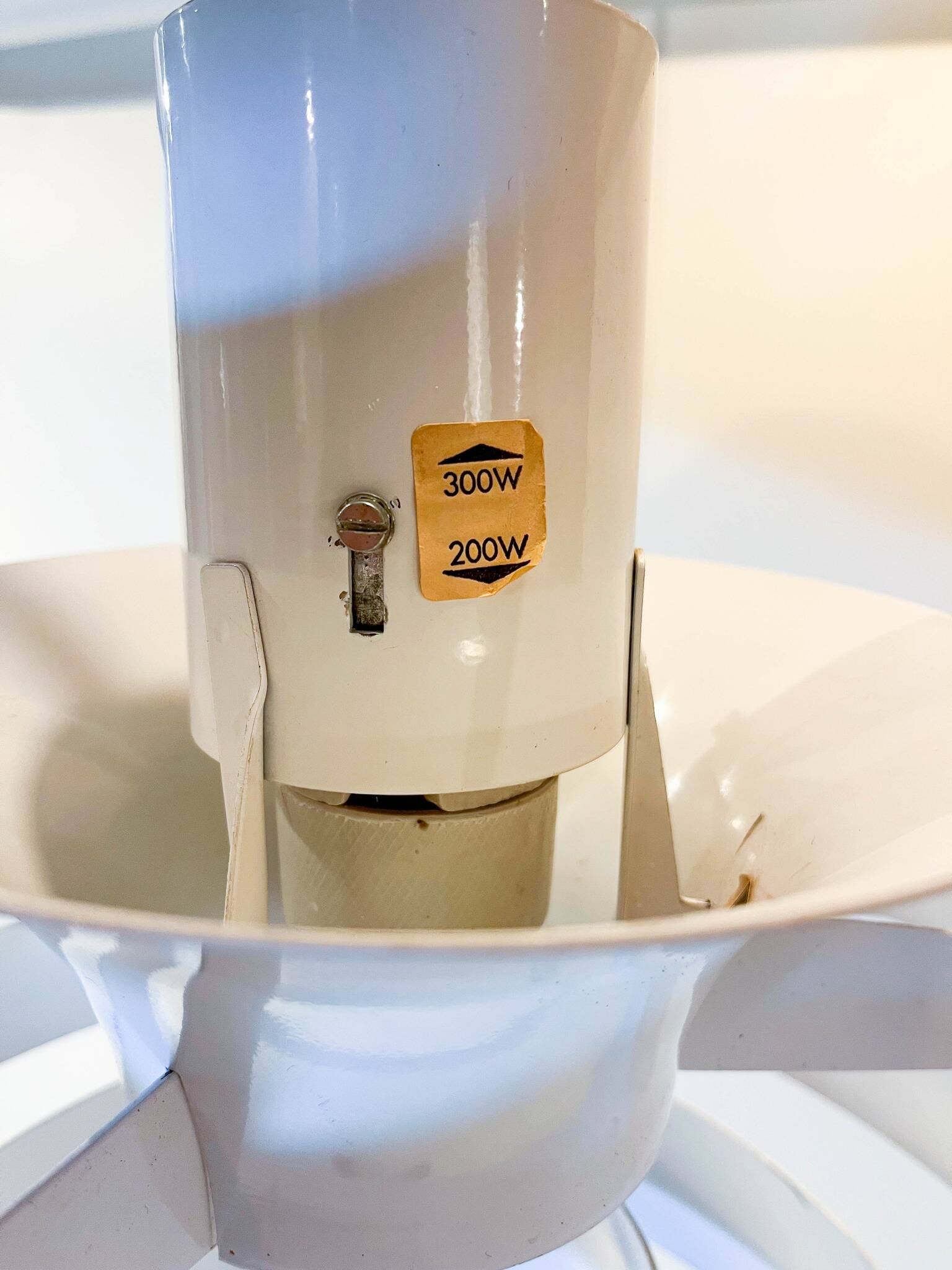 Vintage xl pendant pendants by fagerhult white space age swedish 1960