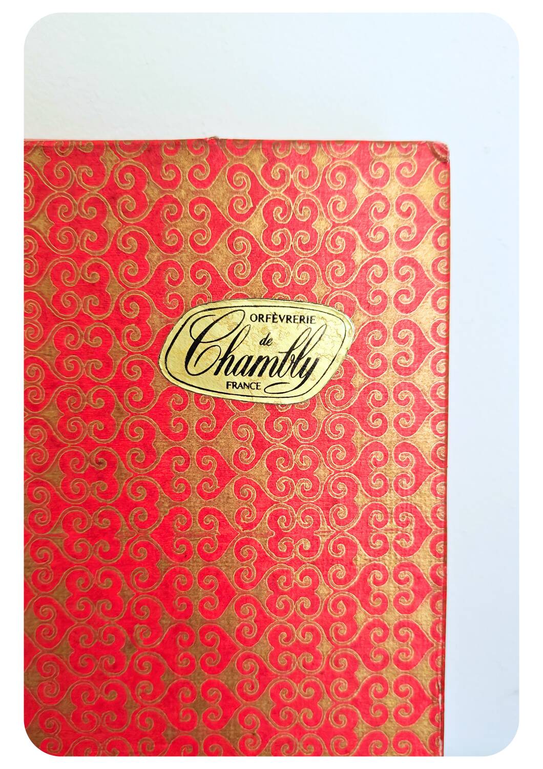 Orfèvrerie De Chambly France vintage Smoke Glass Inox Cheese Platter