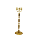 Vintage brass floor lamp | Kamenicky Senov