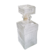 Square glass whiskey carafe