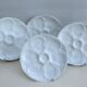 Assiette à huîtres en porcelaine – lot de 4