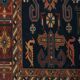 Vintage Turkish rug handmade 186x242 cm