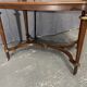 Tea table, marquetry living room table, early 20th century