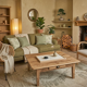 Oak coffee table