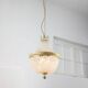 French Empire Crystal and Brass Chandelier, 1940s