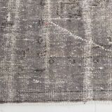 Gray handmade vintage rug 174x294cm