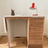 Revisited oak desk