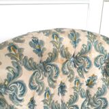 Chair padded toad floral patterns