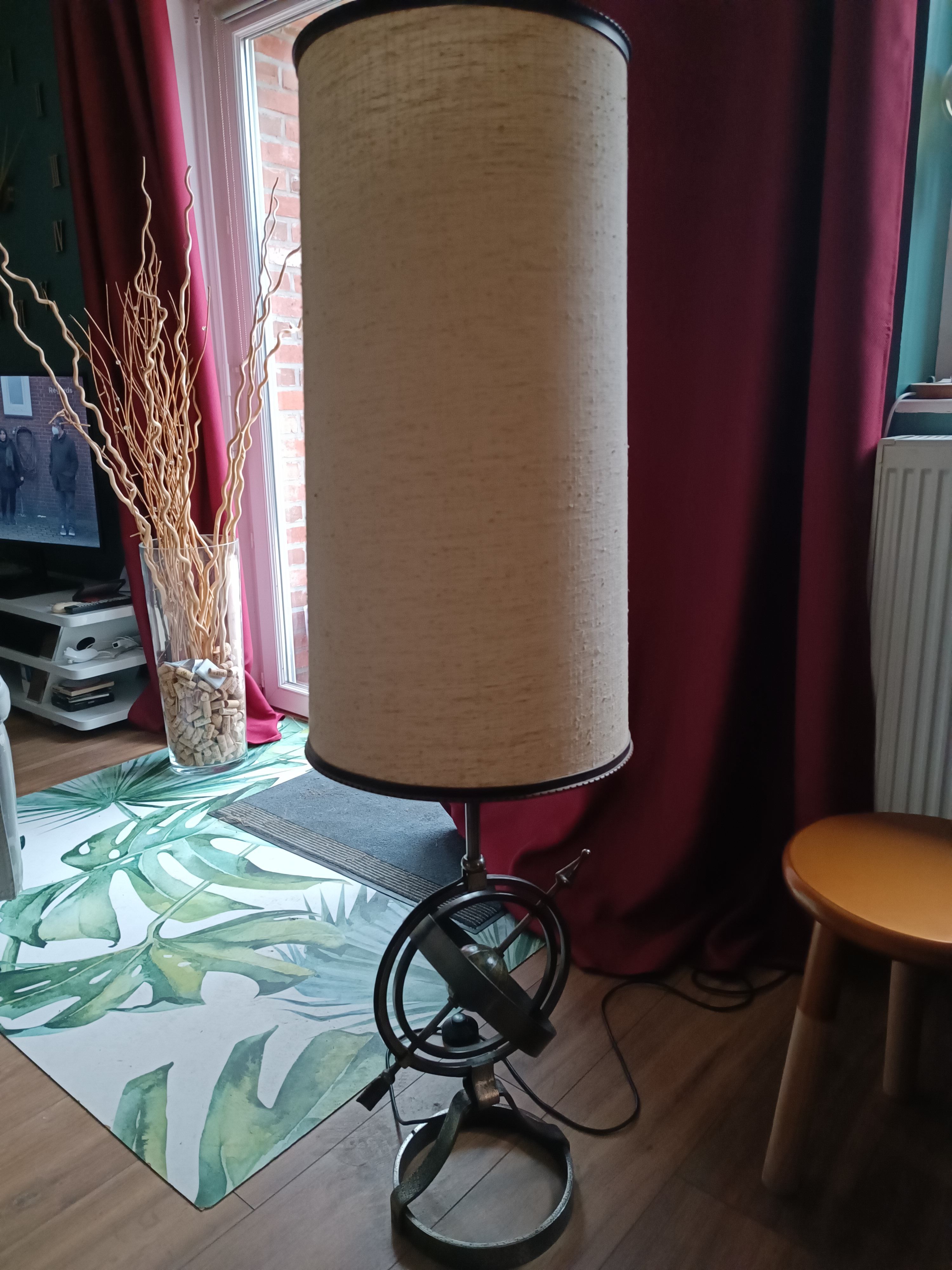 Astrolabe lamp by J.P Ryckaert