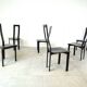 Italian Model Regia Dining Chairs by Antonello Mosca for Ycami, 1980s, Set of 6