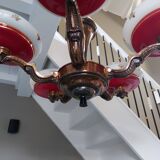 Vintage chandelier Art Deco vintage 1950