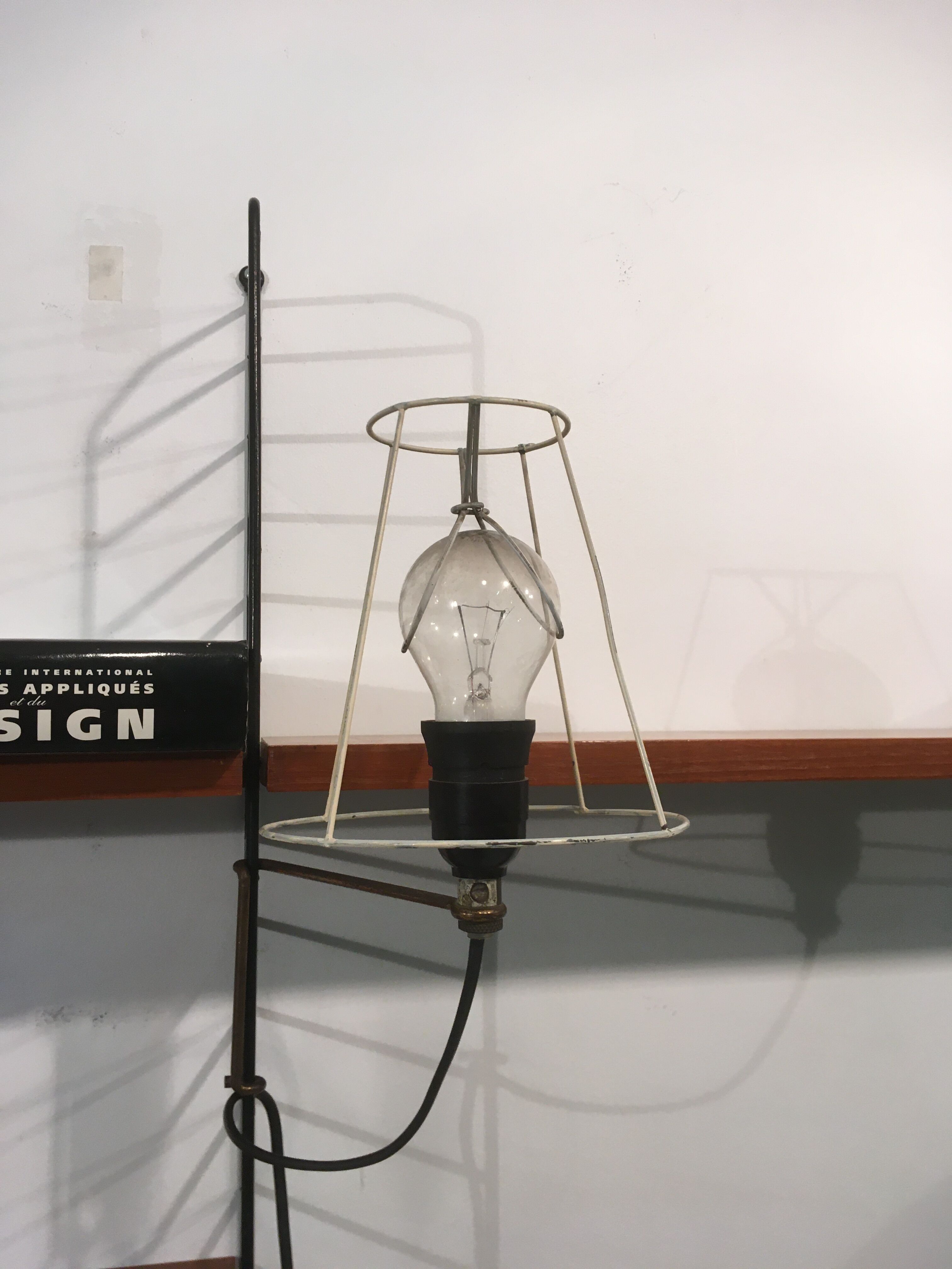 "STRING" shelf, Vintage (1950) and Modulable