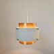 Rare Midcentury Pendant in style of Jo Hammerborg, Denmark, 1970s
