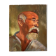 Old portrait, Asian man head