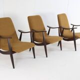 Armchair 'Popkensburg' Attr. Louis van Teeffelen for Wébé | 3 pieces in sto