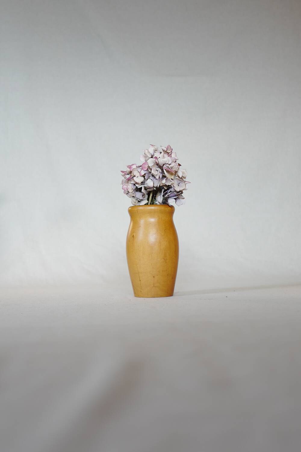 Wooden vase
