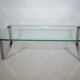 Glass Chrome Coffee Table Draenert 1022 1970s