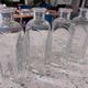 Set 4 Baccarat crystal whisky carafes. Rare Vologne model, created in 1995.
