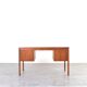 Mid-Century Danish Teak Desk from Domino Møbler, 1960s.