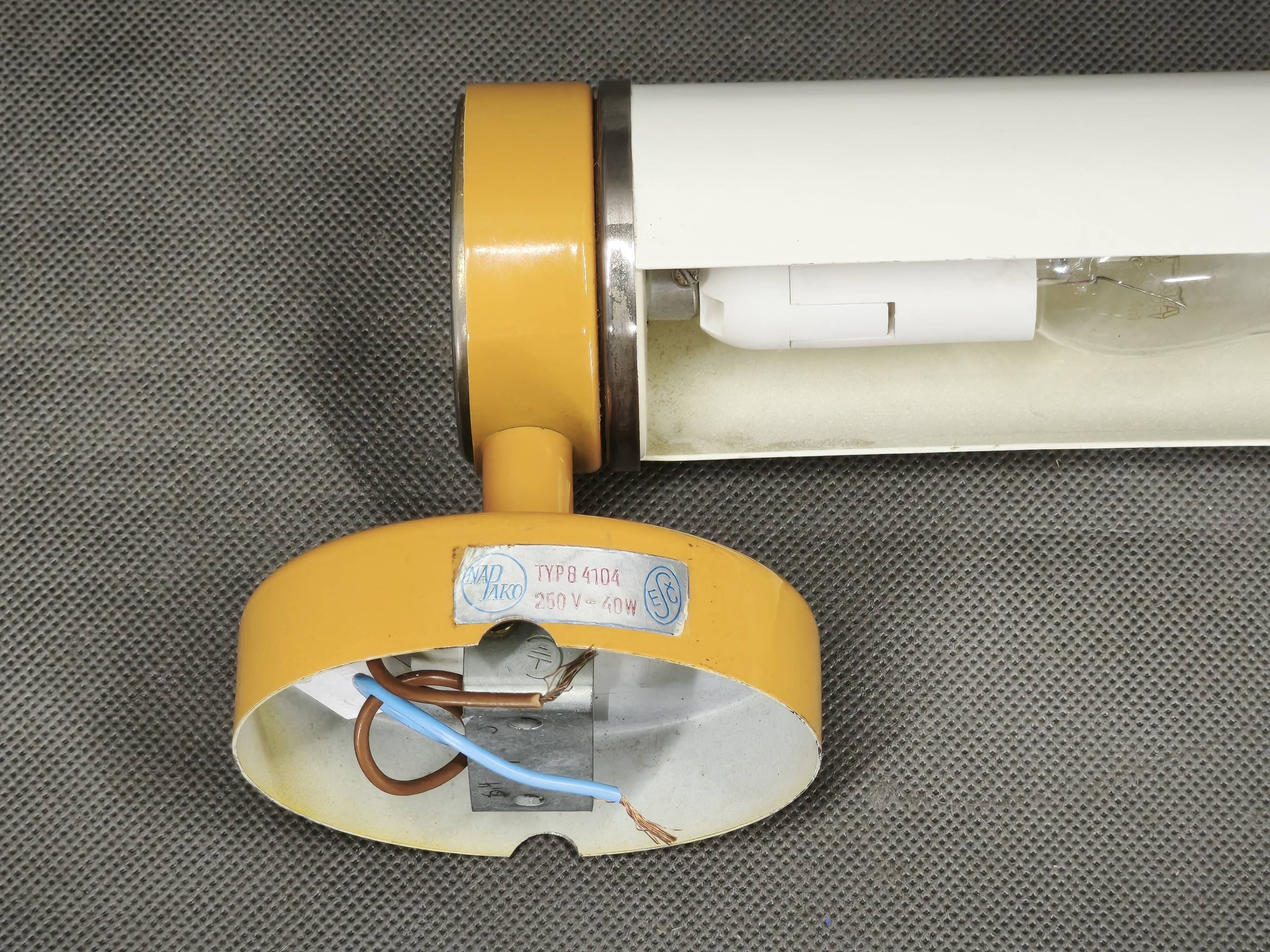 Pair of Josef Hurka for Napako Adjustable Wall Lights, 1950s