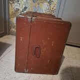 Malle de voyage ancienne vintage datant des années 1920/1940