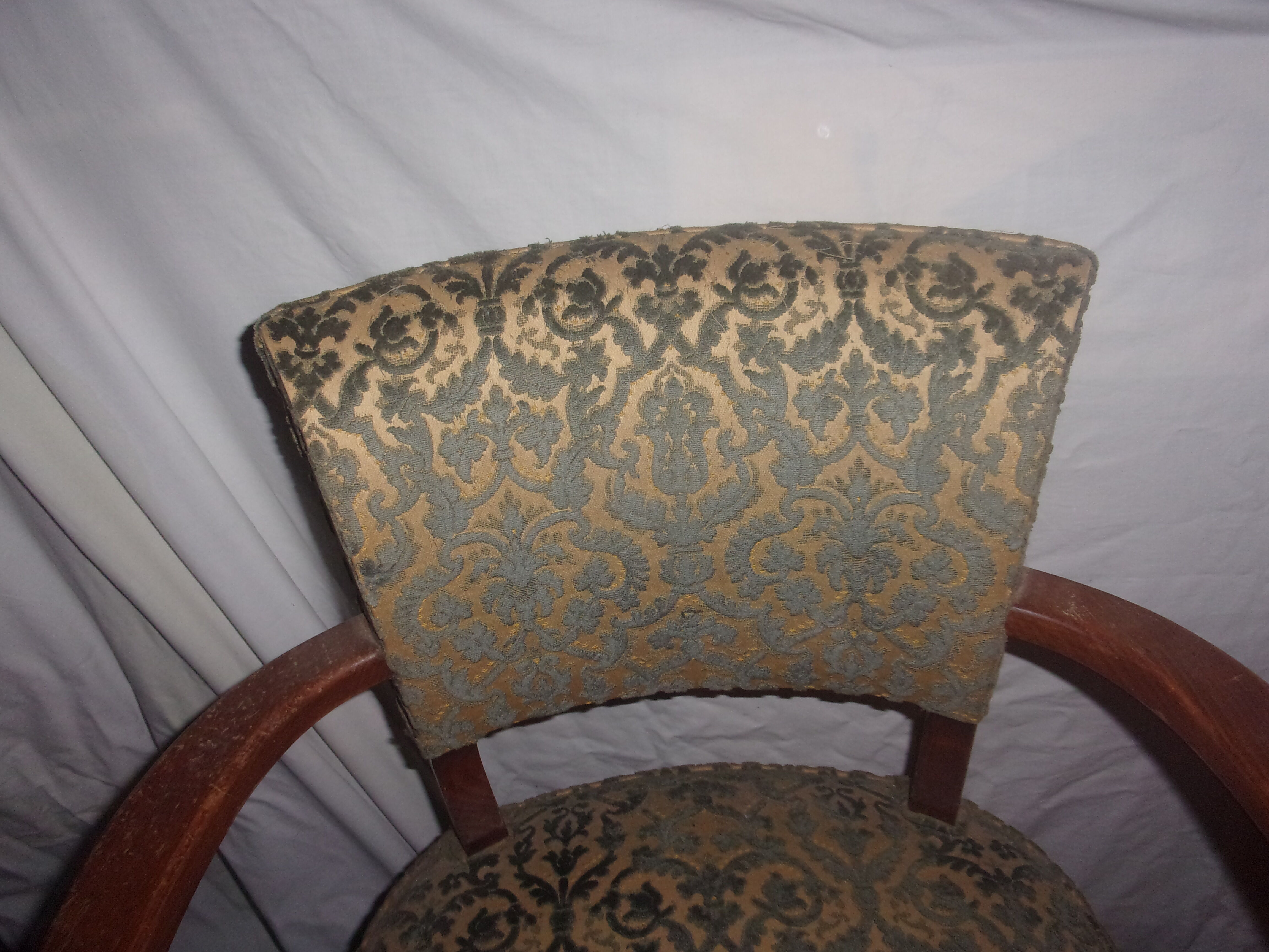 Pair of bridge chairs