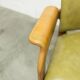 Bruno Rey solid beech bridge armchair for Dietiker 1960 green