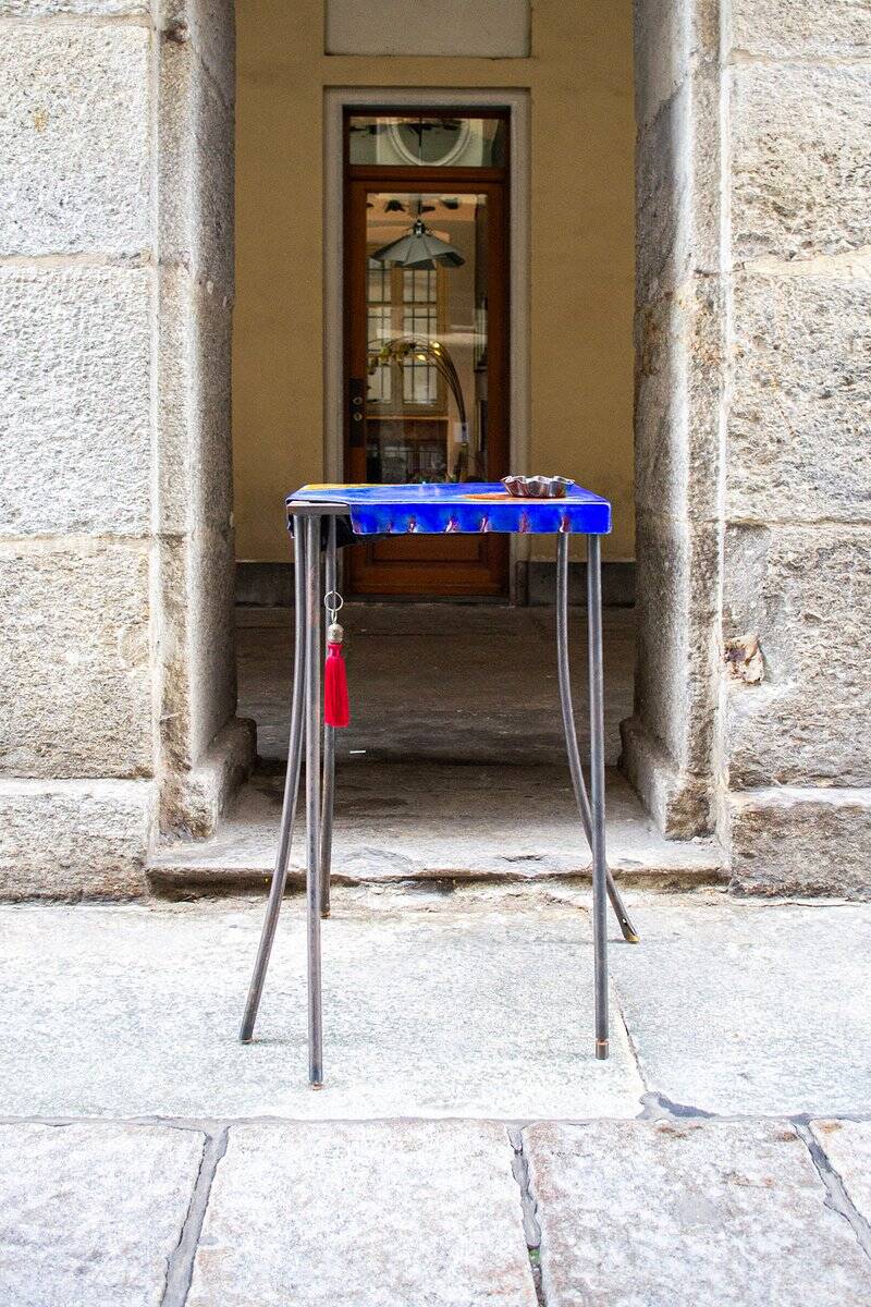 Coffee table by Toni Cordero for Del Campo, 1989