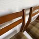 Series of 4 Scandinavian style chairs 1960