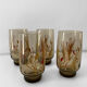 4 glasses smoked luminarc tivoli
