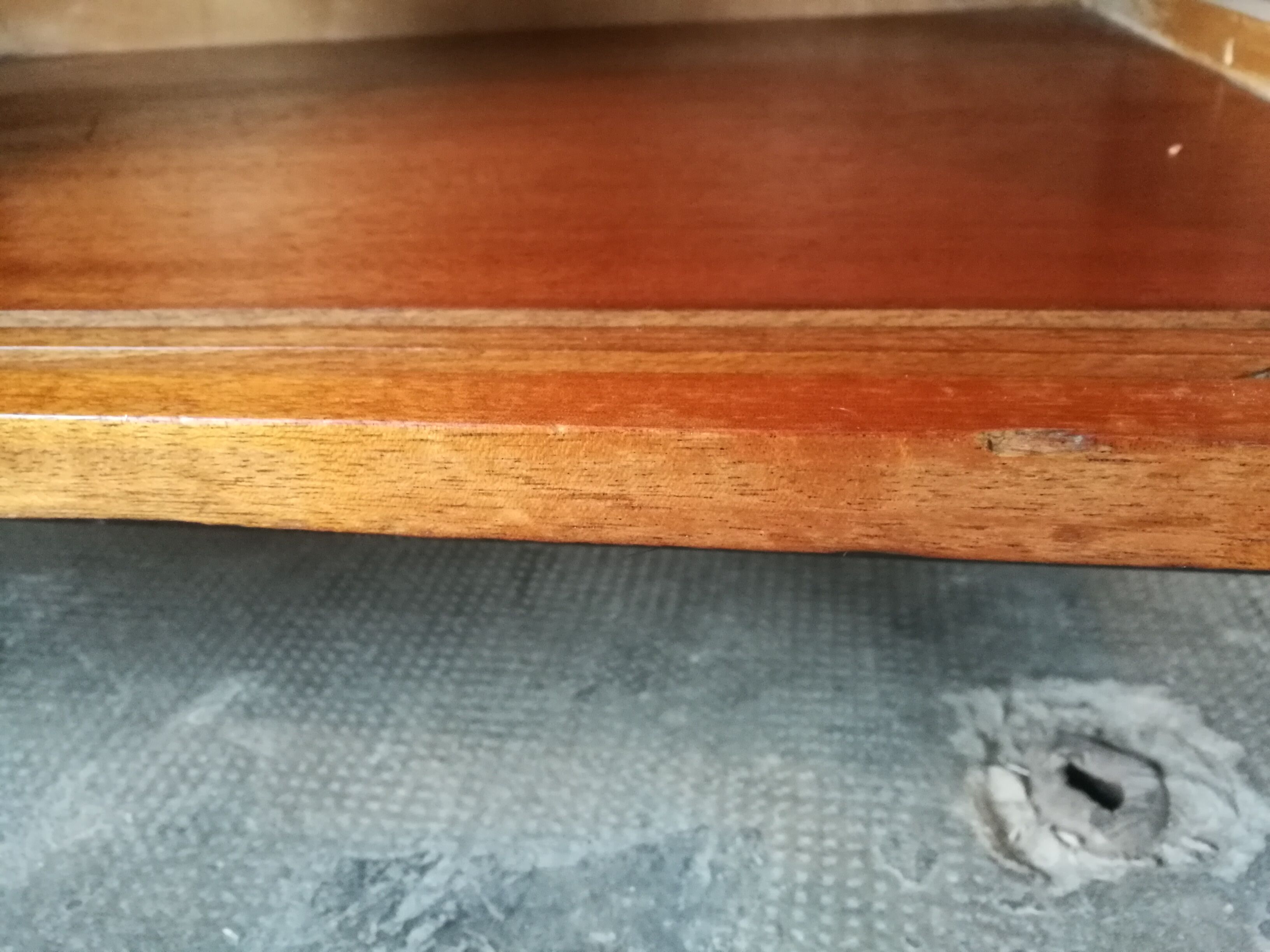 Vintage sideboard sliding doors