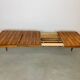 Scandinavian rosewood dining table