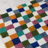 Handmade moroccan berber carpet 213 x 163 cm