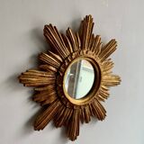 Vintage sun mirror 47x 47cm
