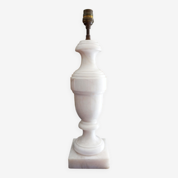 Antique marble lamp foot