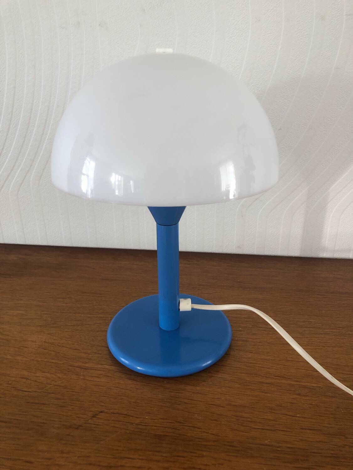 Lampe champignon Aluminor Vintage des annees 70