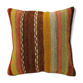 40x40 cm kilim cushion,vintage cushion cover