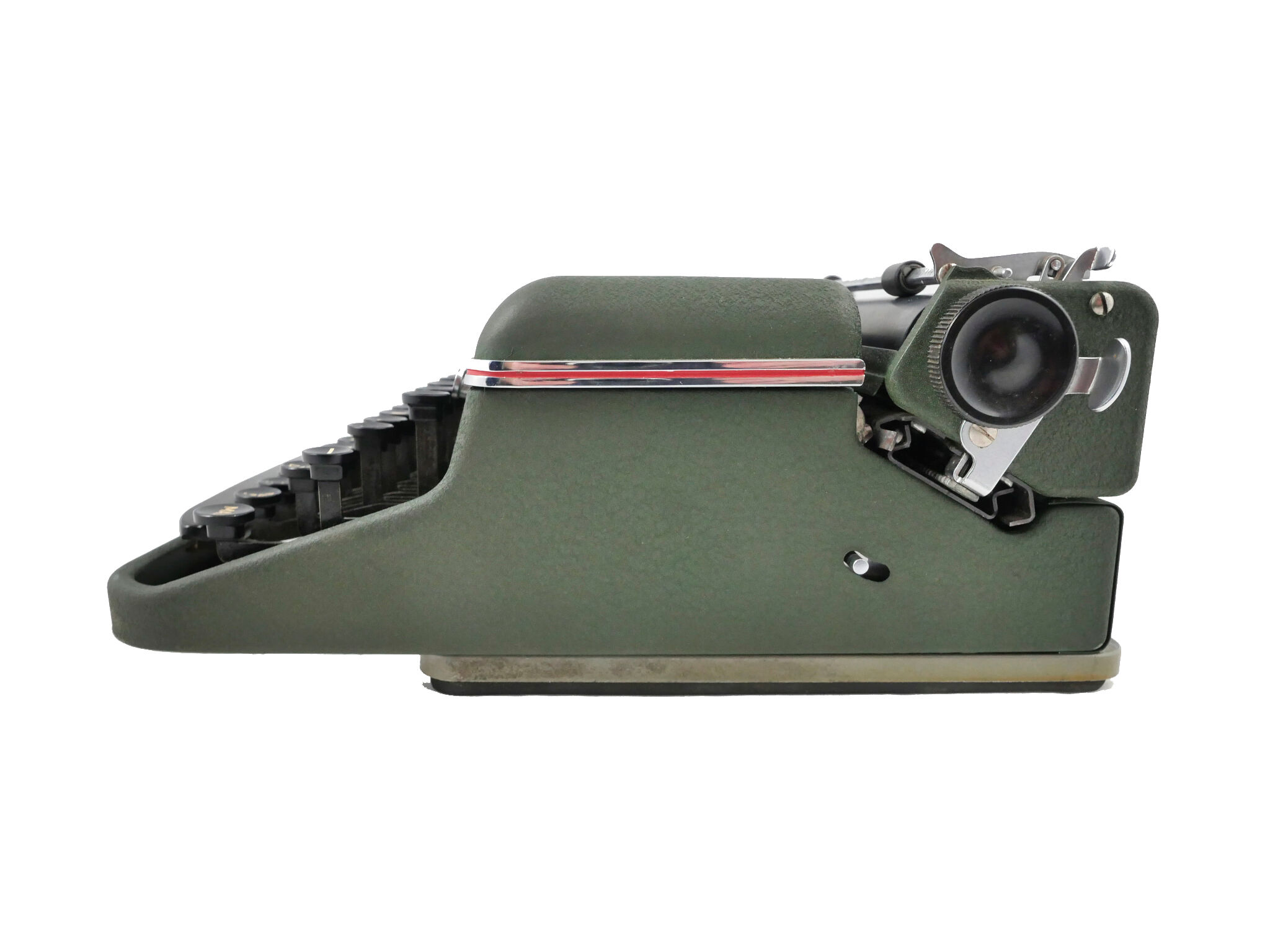 Halda Model P Sweden vintage green typewriter 50