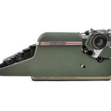 Halda Model P Sweden vintage green typewriter 50