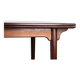 Table de repas extensible danoise en Palissandre, modèle 54 par Gunni Omann