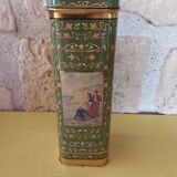 Antique metal box Chicory Leroux