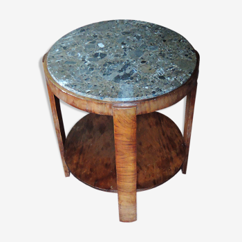Table basse ronde années 40