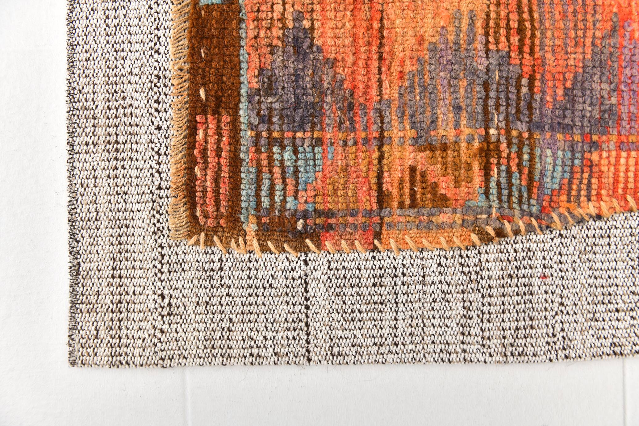 Handmade Vintage Wall Rug, 89x140Cm