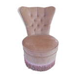 Fringed toad chair