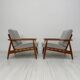 1960s vintage Danish mid-century teak armchair
